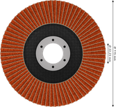 Lamelový kotouč Bosch EXPERT X782, úhlový, 115 mm, G120.